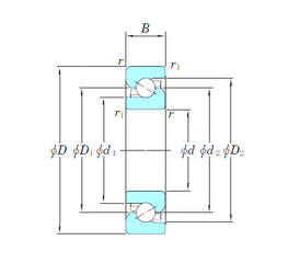 Bearing SAC60120B KOYO