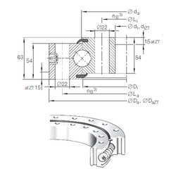 Bearing VSU 25 0955 INA