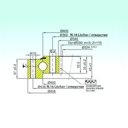 Bearing ZB1.16.0400.200-1RTTN ISB