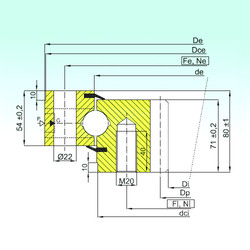 Bearing ZB1.25.1455.201-2SPTN ISB