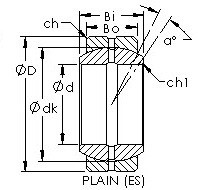 Bearing GEZ95ES AST