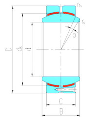 Bearing GEH630HC LS