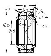 Bearing GEK50XS-2RS AST