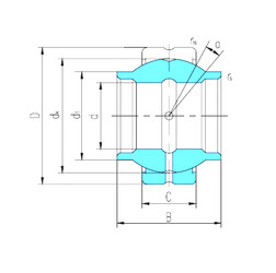 Bearing GEWZ95ES-2RS LS