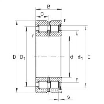 Bearing SL185006 INA