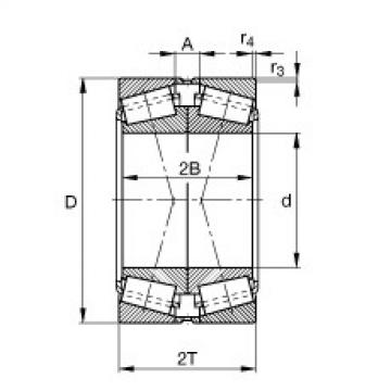 Bearing 32938-N11CA-A350-400 FAG