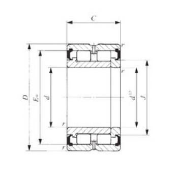 Bearing NAG 4904UU IKO