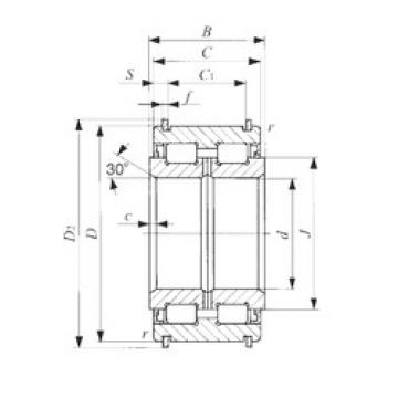 Bearing NAS 5008ZZNR IKO