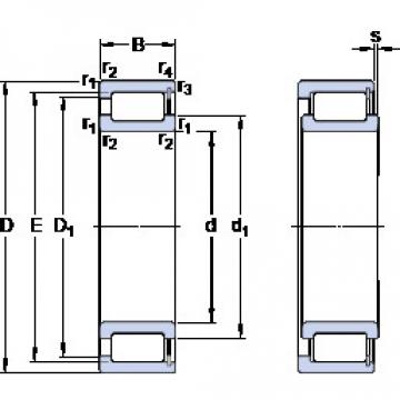 Bearing NCF 1848 V SKF