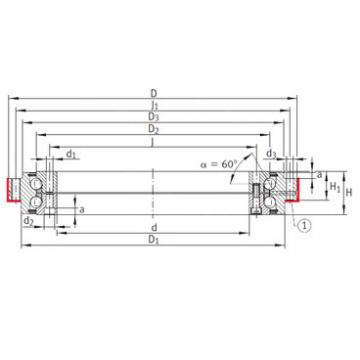 Bearing ZKLDF100 INA