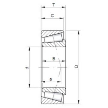 Bearing 72201C/72487 ISO