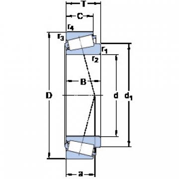 Bearing 32972 SKF