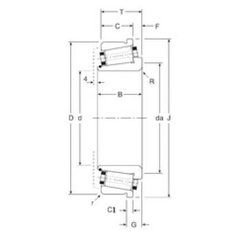 Bearing 80030/80066XC Gamet