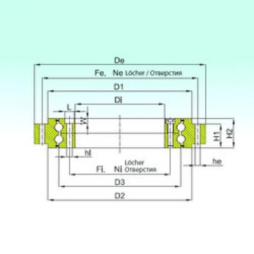 Bearing ZKLDF460 ISB