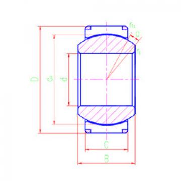 Bearing GEH240XT-2RS LS