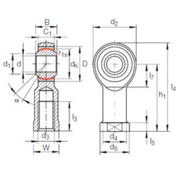 Bearing GIKL 16 PW INA