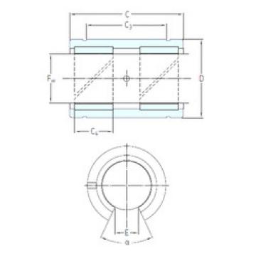 Bearing LPAT 25 SKF