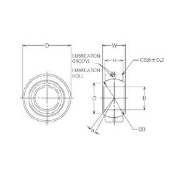 Bearing MBG22CR NMB