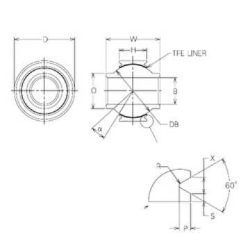 Bearing MBYT22V NMB