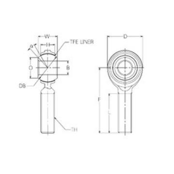 Bearing RBT10E NMB