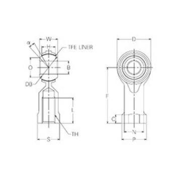 Bearing RBT14 NMB