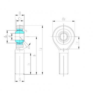 Bearing SA17ET-2RS LS