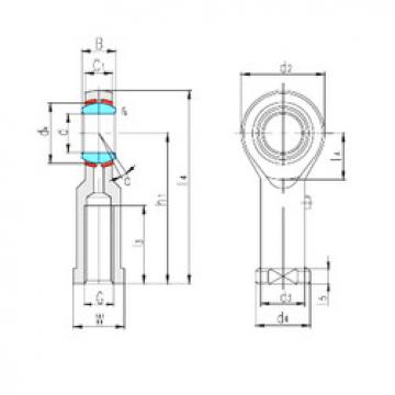 Bearing SIBP16S/B1 LS