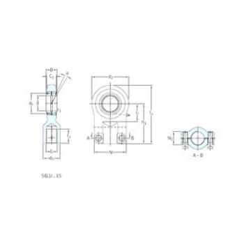 Bearing SIJ40ES SKF