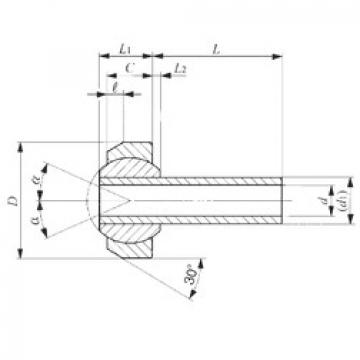 Bearing SNA 3-15 IKO