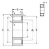 Bearing NCF18/710-V NKE