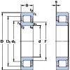 Bearing NJ 2222 ECP SKF