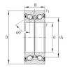 Bearing ZKLN1545-2RS-PE INA