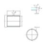 Bearing PCM 182015 M SKF #3 small image