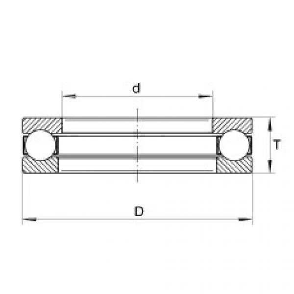 Bearing W1-1/8 INA #1 image