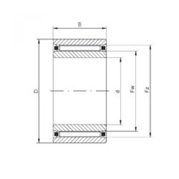 Bearing NAO12x24x13 ISO #3 image