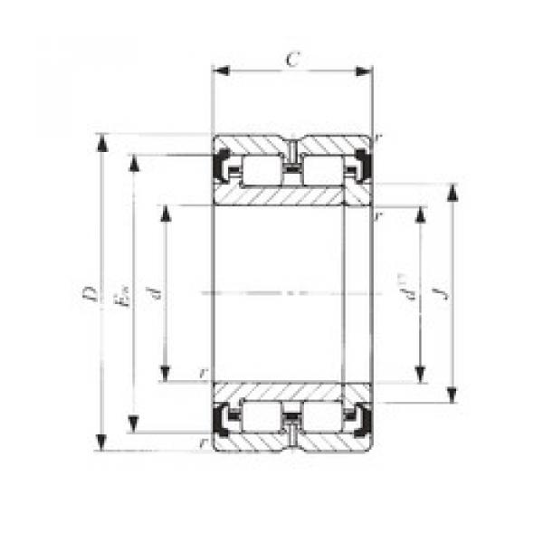 Bearing NAU 4905UU IKO #3 image