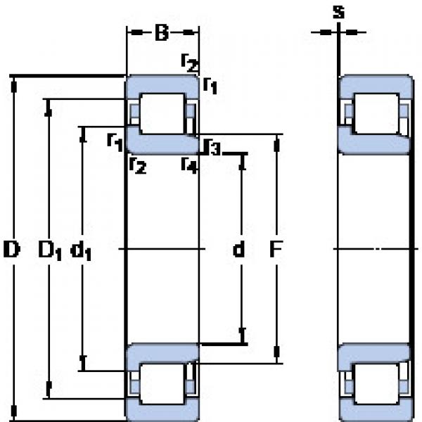 Bearing NJ 226 ECJ SKF #1 image