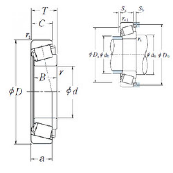 Bearing 32964 NSK #3 image