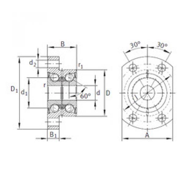 Bearing ZKLFA0640-2RS INA #2 image