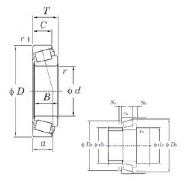 Bearing 33005JR KOYO #3 image