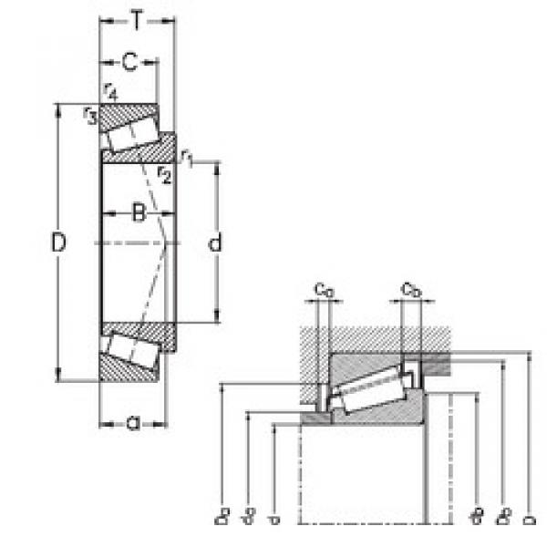 Bearing 33010 NKE #3 image