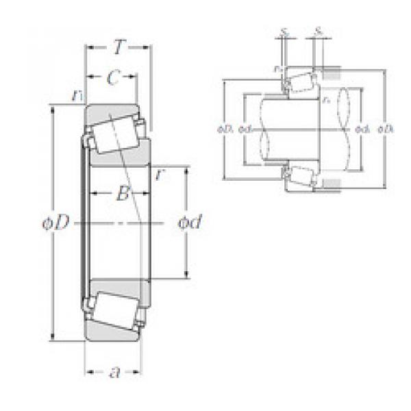 Bearing 32940XUE1 NTN #3 image