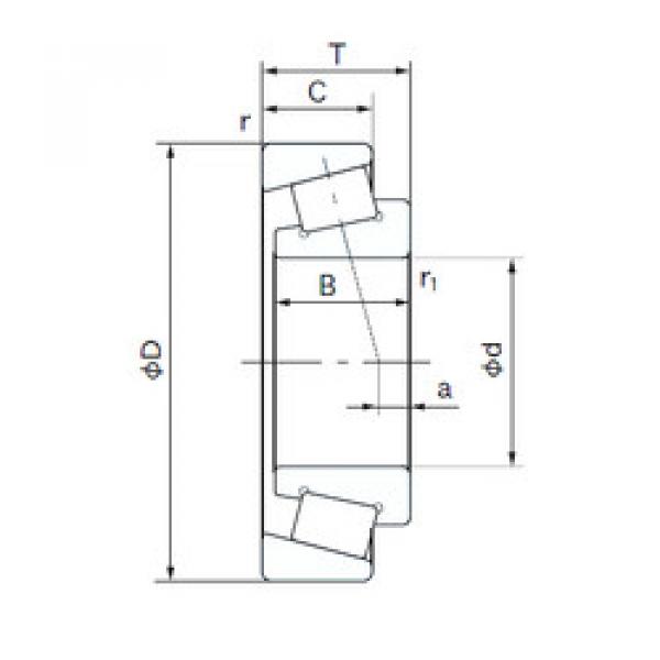 Bearing 32936ED NACHI #3 image