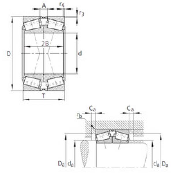 Bearing 32964-N11CA-A600-650 FAG #3 image