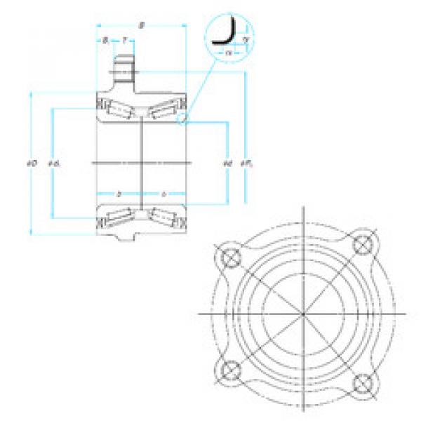 Bearing ZA-54KWH01M-Y-2CA-01 NSK #2 image