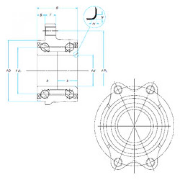 Bearing ZA-38BWK01J-Y-2CA-01 NSK #2 image