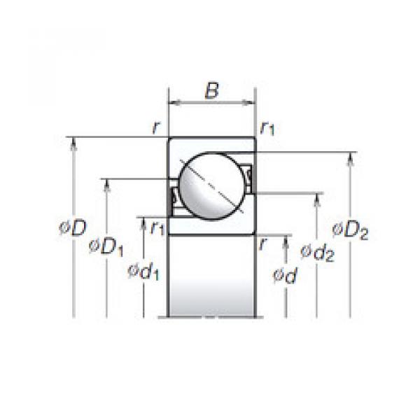 Bearing TAC45-2T85 NSK #1 image