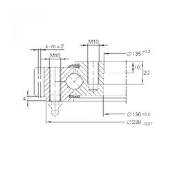 Bearing VA 14 0188 V INA #1 image