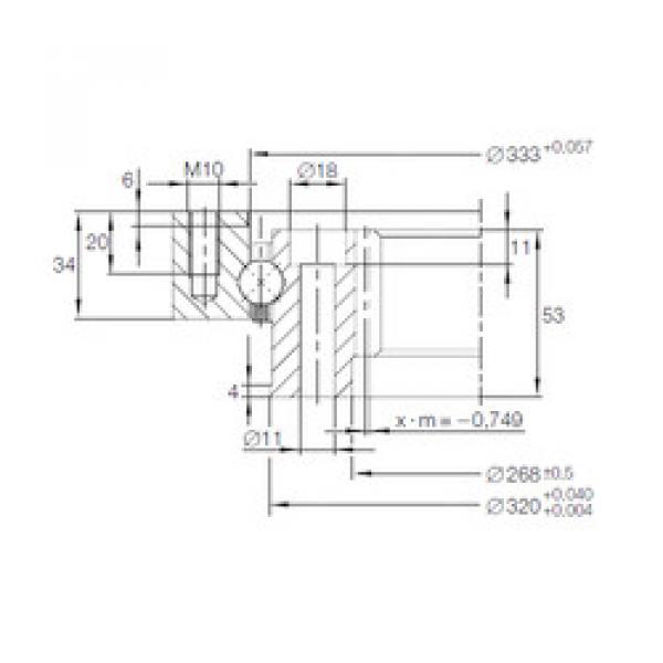 Bearing VI 14 0326 V INA #1 image