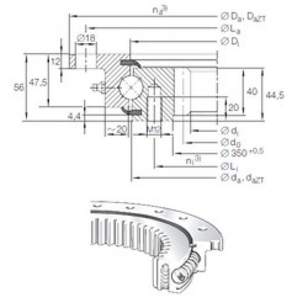 Bearing VLI 20 0414 N INA #1 image